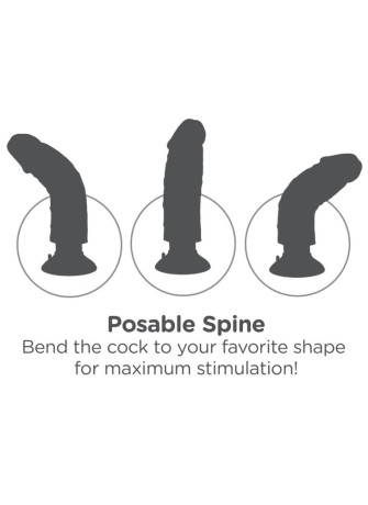 10" Vibrating Cock with Balls